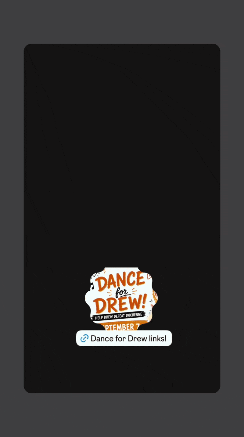 Drew dancing